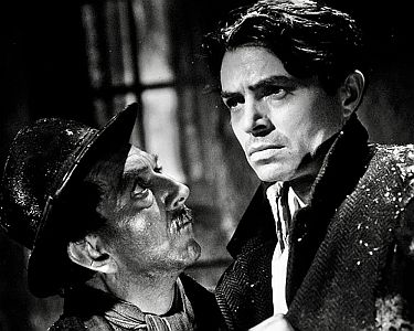 "Ausgestoen": Szenenfoto mit James Mason (r.); mit freundlicherGenehmigung von "Pidax film", welche den preisgekrnten Film Noir Anfang Februar 2023 auf DVD herausbrachte.