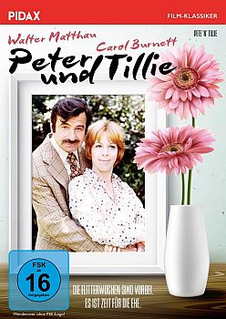 "Peter und Tillie": Abbildung DCD-Cover mit freundlicher Genehmigung von Pidax-Film, welche die Produktion Mitte Dezember 2019 auf DVD herausbrachte.