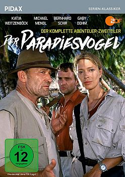 "Der Paradiesvogel": Abbildung DVD-Cover mit freundlicher Genehmigung von Pidax-Film, welche den Zweiteiler Ende Mai 2022 auf DVD herausbrachte.