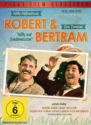 DVD-Cover: Robert und Bertram; Abbildung DVD-Cover mit freundlicher Genehmigung von "Pidax film"