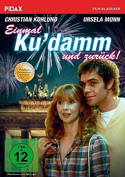 "Einmal Ku*damm und zurck": Abbildung DVD-Cover mit freundlicher Genehmigung von Pidax-Film, welche die Produktion Anfang Dezember 2021 auf DVD herausbrachte.