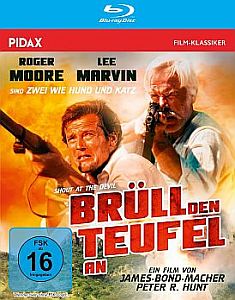 "Brüll den Teufel an" (auch: "Zwei wie Hund und Katz"): Abbildung DVD-Cover mit freundlicher Genehmigung von "Pidax Film", welche das Abenteuer am 9. Oktober 2025 auf DVD herausbrachte.