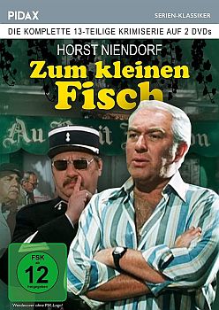 "Zum kleinen Fisch": Abbildung DVD-Cover mit freundlicher Genehmigung von "Pidax Film", welche die Serie Ende März 2022 auf DVD herausbrachte.