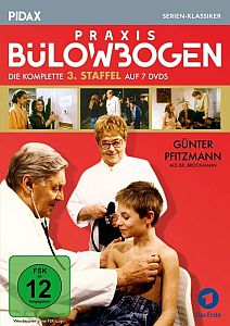 "Praxis Bülowbogen": Abbildung DVD-Cover zu Staffel 3 (erschienen: 06.04.2018); mit freundlicher Genehmigung von Pidax-Film