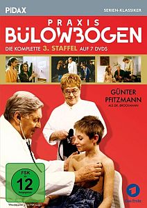 "Praxis Blowbogen": Abbildung DVD-Cover zu Staffel 3 (erschienen: 06.04.2018); mit freundlicher Genehmigung von Pidax-Film