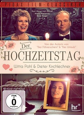 "Der Hochzeitstag": DVD-Cover mit freundlicher Genehmigung von Pidax-Film, welche die Produktion Mitte August 2015 auf DVD herausbrachte.