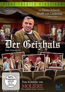 "DerGeizhals": Abbildung DVD-Cover mit freundlicher Genehmigung von "PidaxFilm", welche die Komdie am 18.August2015 aufDVD herausbrachte