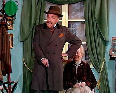 "Rendezvous im Palmengarten": Szenenfoto mit Heinz Schenk als Witwer Bohneberger; mit freundlicher Genehmigung von "PidaxFilm", welche die Komdie am 28.August2015 aufDVD herausbrachte