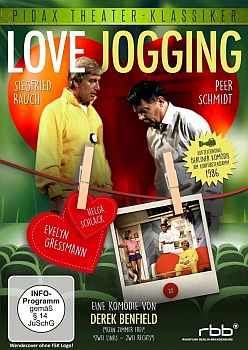 "Love Jogging": Abbildung DVD-Cover mit freundlicher Genehmigung von Pidax-Film, welche die Produktion Ende Juli 2015 auf DVD herausbrachte.