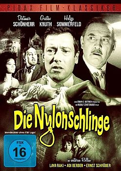 "Die Nylonschlinge": Abbildung DVD-Cover mit freundlicher Genehmigung von Pidax-Film, welche die Produktion am 06.09.2013 auf DVD herausbrachte.