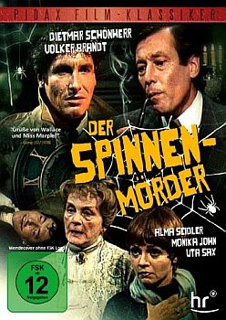 "Der Spinnenmörder": Abbildung DVD-Cover mit freundlicher Genehmigung von Pidax-Film, welche die Produktion am 21.06.2013 auf DVD herausbrachte.