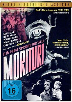 "Morituri": Abildung DVD-Cover mit freundlicher Genehmigung von Pidax-Film, welche den Film am 22.08.2014  auf DVD herausbrachte.