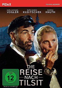 "Die Reise nach Tilsit": Abbildung DVD-Cover mit freundlicher Genehmigung von Pidax-Film, welche die Produktion am 10. Juli 2020 auf DVD herausbrachte.