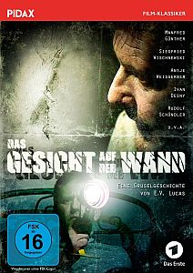 "Das Gesicht auf der Wand": Abbildung DVD-Cover mit freundlicher Genehmigung von Pidax-Film, welche die Produktion Ende April 2018 auf DVD herausbrachte.