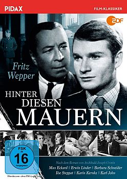 "Hinter diesen Mauern": Abbildung DVD-Cover mit freundlicher Genehmigung von Pidax-Film, welche den Krimi Ende Juni 2017 auf DVD herausbrachte