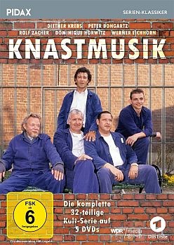 "Knastmusik": Abbildung DVD-Cover mit freundlicher Genehmigung von Pidax-Film, welche die Serie Anfang August 2020 auf DVD herausbrachte.