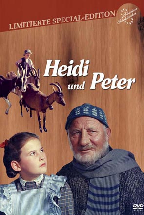 "Heidi und Peter": Abbildung DVD-Cover mit freundlicher Genehmigung von Peter Gassmann (Praesens-Film AG, Zürich); Copyright Praesens-Film AG 