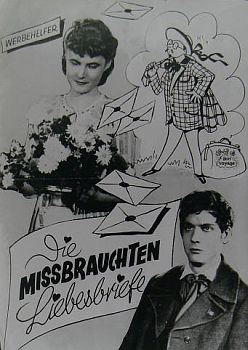 "Die missbrauchten Liebesbriefe": Abbildung Filmplakat mit freundlicher Genehmigung von Peter Gassmann (Praesens-Film AG, Zrich); Copyright Praesens-Film AG; Quelle: cyranos.ch bzw. Archiv "Praesens-Film AG", Zrich