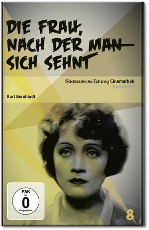 Abbildung DVD-Cover "Die Frau, nach der man sich sehnt" zur Verfügung gestellt von "Süddeutsche Zeitung Cinemathek"; Copyright "Süddeutsche Zeitung Cinemathek" und "Friedrich Wilhelm Murnau Stiftung" (FWMS)