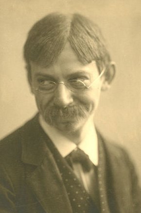 Paul Henckels am "Schauspielhaus Düsseldorf" als Schreiber Josef Reisacher in der Ludwig Thoma-Komödie "Moral"; Urheber: Willy Frohsinn; Datierung: 1911; mit freundlicher Genehmigung (Revhte-Inhaber): "Theatermuseums Düsseldorf"