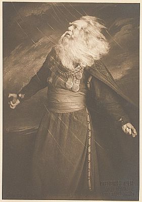 Ludwig Wüllner in der Rolle des König Lear am Wiener "Burgtheater", aufgenommen im Wiener "Atelier Setzer" von Franz Xaver Setzer (1886–1939); Datierung: 08.06.1916; Inventarnummer: FS_PP268482; Quelle: theatermuseum.at; Copyright KHM-Museumsverband; Lizenz: CC BY-NC-SA 4.0
