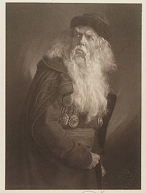Ludwig Wüllner in der Rolle des "König Lear" am Wiener Burgtheater, aufgenommen im Wiener "Atelier Setzer" von Franz Xaver Setzer (1886–1939); Datierung: 08.06.1916; Inventarnummer: FS_PU260948alt; Quelle: theatermuseum.at; Copyright KHM-Museumsverband; Lizenz: CC BY-NC-SA 4.0