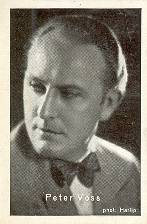 Der Schauspieler Peter Voß: Urheber: Gregory Harlip (?–1945); Quelle: virtual-history.com; Lizenz: gemeinfrei