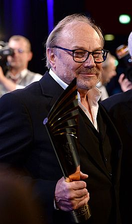 Klaus Maria Brandauer am 10. November 2014 in der Wiener Stadthalle anlässlich der Verleihung des "Nestroy-Theaterpreises"; Urheber: Manfred Werner  Tsui;  Lizenz CC-BY-SA 3.0; Quelle: Wikimedia Commons