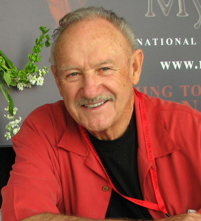 Gene Hackman im Juni 2008 anlässlich der Präsentation seines Buches quot;Escape from Andersonville"; Urheber: Trish Overton (www.flickr.com); Lizenz: CC BY 2.0; Quelle: Wikimedia Commons bzw. www.flickr.com