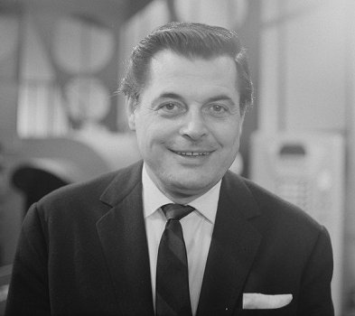 Gerhard Wendland am 8. Februar 1963 in der niederlndischen Ausgabe der "Rudi-Carrell-Show";Rechteinhaber: Nationaal Archief (Den Haag, Rijksfotoarchief; Bestandsnummer: 914-8028); Urheber/Fotograf: Jac de Nijs / Anefo; Quelle: Wikimedia Commons; Lizenz:www.gahetna.nl/over-ons/open-data / CC BY-SA 3.0 NL