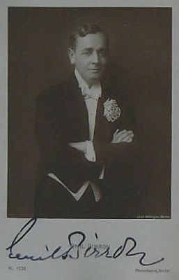 Emil Birron fotografiert von Wilhelm Willinger (1879 – 1943); Quelle: www.cyranos.ch
