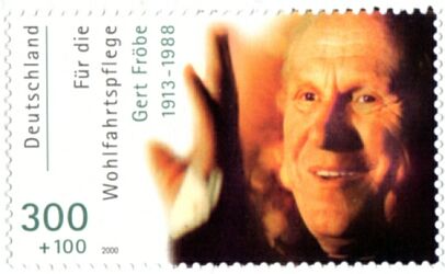 Wohlfahrtsbriefmarke 2000: Gert Fröbe