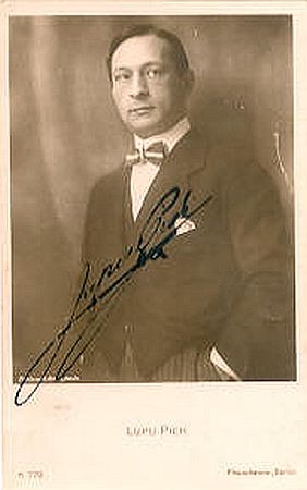 Lupu Pick vor 1929; Urheber: Alexander Binder (1888–1929); Quelle: www.cyranos.ch: Lizenz: gemeinfrei
