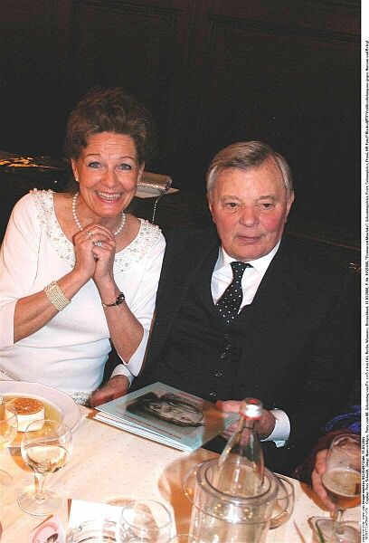Peer Schmidt und seine Frau Helga anlässlich des 80. Geburtstages