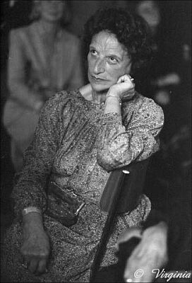 Ida Ehre anlässlich des 80. Geburtstages; Copyright Virginia Shue