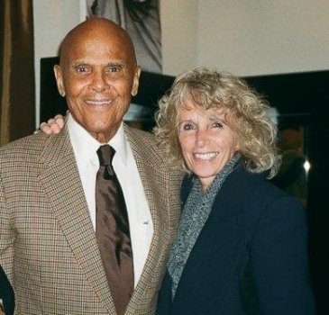 Harry Belafonte mit Ehefrau Pamela Frank anlässlich seiner Buchvorstellung in Köln 2012